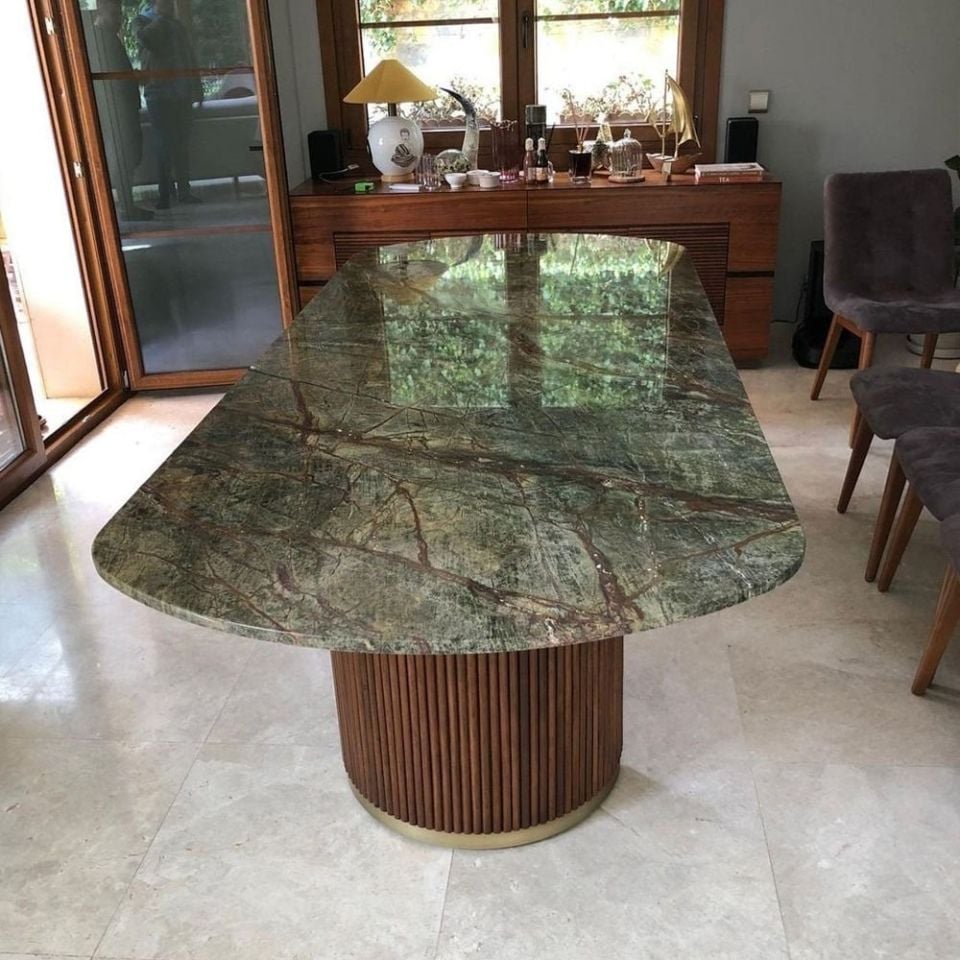 Metal Mobilya Masa Ayak