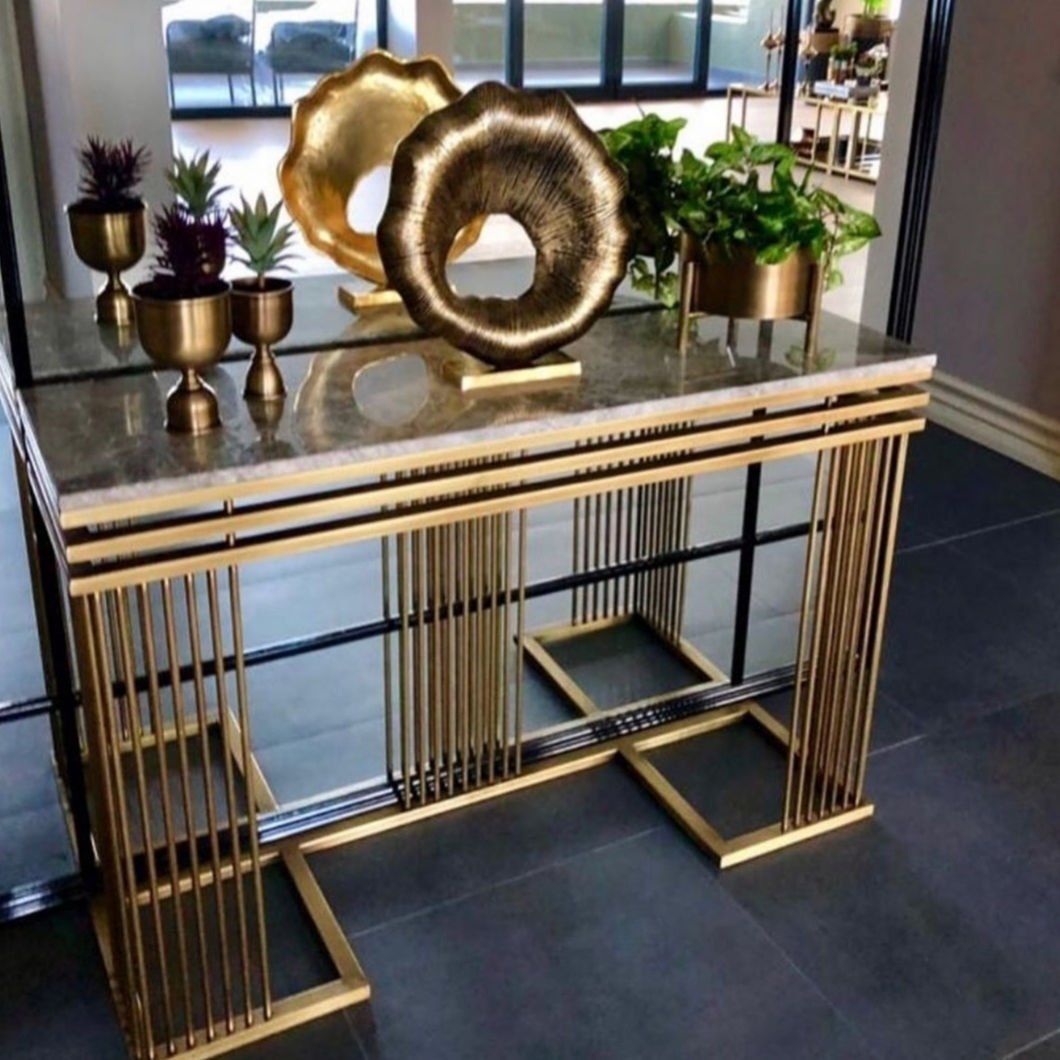 Lüks Dresuar Modeli Gold Kaplama